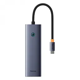 Мультиадаптер хаб Baseus Flite 6-Port Type-C to HDMI4K 3xUsb 3.0 RJ45 (B00052807813-00) - мініатюра 3