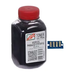 Тонер Xerox Ph 6000/6010 black 35g, +chip reg.2&4 AHK (1500255)