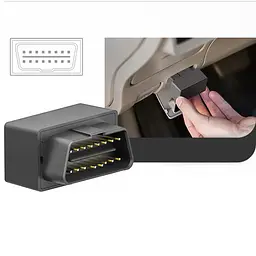 Трекер GPS автомобільний V03O Car Tracker SIM (4GLTE+3GWCDMA+2GGSM) 140mAh Black - мініатюра 4