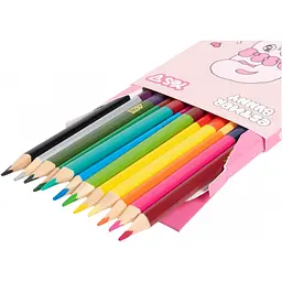 Олівці кольорові Yes Esther Bunny 12/24 кольори (290822) - мініатюра 3