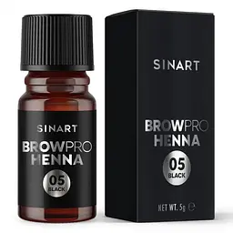 Хна для брів Sinart Browpro Henna 05 5 г - мініатюра 2