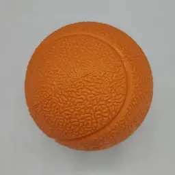 Малий баскетбольний м'яч для собак зі звуком Bonny TPR Pet Teething Dog Chew Toy, S Помаранчевий