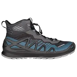 Черевики чоловічі Lowa Merger GTX Mid 42,5 Сірий-Синій - мініатюра 5