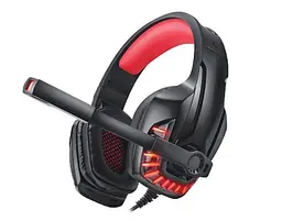 Гарнітура REAL-EL GDX-7650 Black/Red (EL124100043)