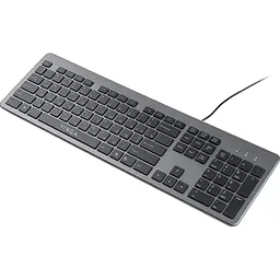 Клавіатура Vinga KB735 Black/Grey [128780] - мініатюра 4