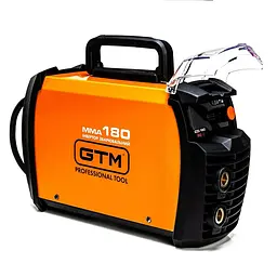 Інвертор зварювальний GTM MMA-180DS LED (180 А, 1.6-5 мм, 3.8 кг)