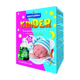 Фумігатор Некусайка Kinder + Рідина на 45 ночей (4820156390147)