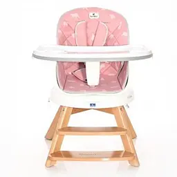 Стілець для годування Lorelli NAPOLI pink bears - мініатюра 3