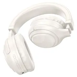 Навушники Hoco W48 Focus BT headphones Milky white бездротові - мініатюра 3