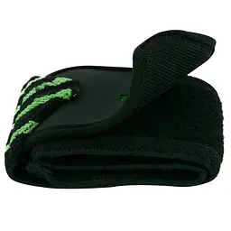 Бинти кистьові PowerPlay 3081 Black/Green - мініатюра 6