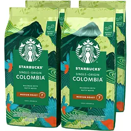 Кава Starbucks Colombia смажена в зернах 450 г - мініатюра 7