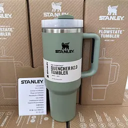 Термокухоль Stanley Quencher H2.0 Tumbler з неіржавкої сталі Олива 1,18 л KT6007801