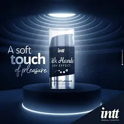 Лубрикант для мастурбації на силіконовій основі Intt Silk Hands, 15 мл - мініатюра 5