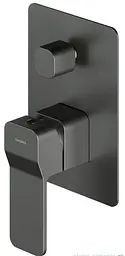 Душова система прихованого монтажу Omnires Slide graphite SYSSL12GR, Графіт - мініатюра 2