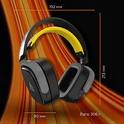 Навушники Ajazz AHM09 MAX 3-Mode Black (AHM09-MAX-BGY) - мініатюра 12