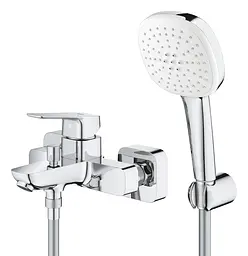 Змішувач для ванни Grohe Cubeo 1018140000 Хром - мініатюра 2