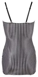 Еротичний костюм Cottelli Collection Costumes Secretary M чорний з білим - мініатюра 4