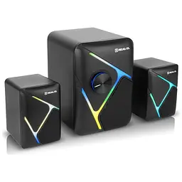 Акустична система REAL-EL M-320 Black (EL121300014) - мініатюра 4