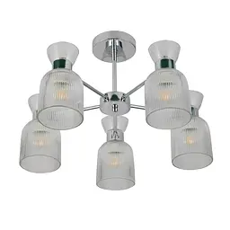 Люстра Ardero BL1650-3 SHARLOTT під лампу хром - мініатюра 2