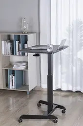 Мобільний робочий столик OfficePro Black (ODM380B) - мініатюра 19