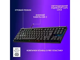 Клавіатура Logitech G515 RAPID TKL (920-013861) - мініатюра 5