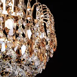 Люстра стельова Brille кришталева з підсвічуванням LED E14 60W G (BCL-346S/3) - мініатюра 6