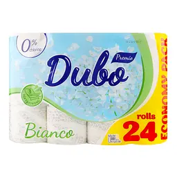 Туалетний папір Диво Premio Bianco, тришаровий, 24 рулони - мініатюра 3
