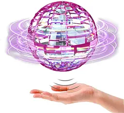 Дитяча літаюча куля, що світиться FlyNova Flying Spinner RGB - мініатюра 7