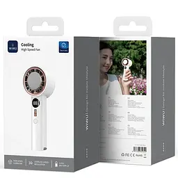 Портативний вентилятор WIWU FS016 Cooling High Speed White - мініатюра 2