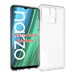 Силіконовий чохол BeCover для Realme Narzo 50A Transparancy (707814) - мініатюра 3