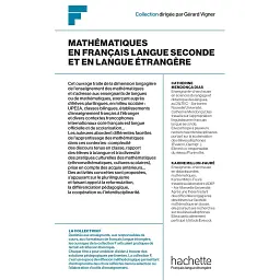Mathematiques en francais langue seconde ou en langue etrangere - Катрін Мендонка-Діас