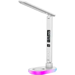 Настільна LED лампа Gelius Transformer 2 GP-LTL004 з бездротовою зарядкою White