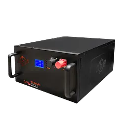 Акумулятор LP LiFePO4 25,6V - 280 Ah (7168Wh) (BMS 200A/100А) LCD метал Smart RM RS485/CAN - мініатюра 3