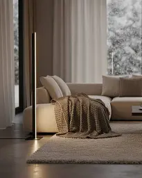 Торшер Goldlux 333872 Bernadetta LED 1x28W 4000K 3500Lm IP20 чорний - мініатюра 3