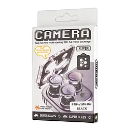 Захисне скло для HD Lens Apple iPhone 16 Pro/16 Pro Max Black - мініатюра 2