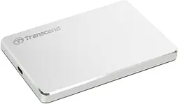 Зовнішній жорсткий диск Transcend 2tb StoreJet 25C3S Silver (TS2TSJ25C3S)
