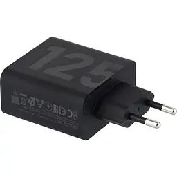 Мережевий зарядний пристрій Motorola TurboPower 125W + Cable Type-C to Type-C Black [SJMC1252] [117777] - мініатюра 5