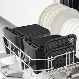 Мультипіч (аерофритюрниця) Tefal Dual Easy Fry XXL EY942HE0 - мініатюра 2