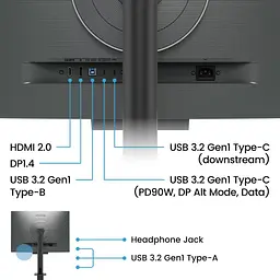 Монітор BenQ 28.2` RD280UA (9H.LM2LJ.TBE) [147887] - мініатюра 15