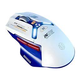 Миша INPHIC IN9 White-Blue
