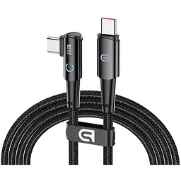 Дата кабель USB-C to USB-C 1.2m 90-degree 100W black Armorstandart (ARM75870)