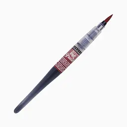 Ручка-пензель з чорнилом Sennelier Ink Brush, Венеціанський червоний (Venetian red)