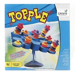 Настільна інтерактивна гра Ummi 707-30 Topple Tower Game Blue - мініатюра 6