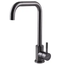 Змішувач для кухні Globus Lux Alpen SBT1-203L-GP Графіт