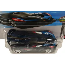Базова машинка Hot Wheels HW Starting Grid Bugatti Bolide чорна (5785) JJJ20-N521 - мініатюра 2