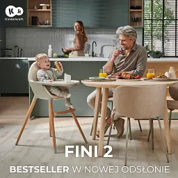Стільчик для годування KinderKraft Fini 2 Beige - мініатюра 8