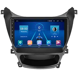 Автомагнітола XPRO штатна Hyundai Elantra 2011-2013 9 Android 10.1 4/32 чорний (MER-14101_5649) - мініатюра 3