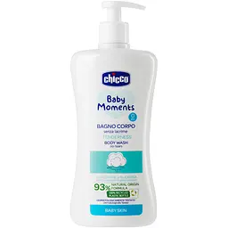 Гель для купання Chicco Baby Moments Без сліз делікатний 500 мл (10583.00)