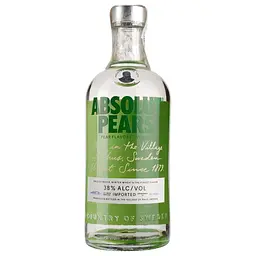 Горілка Absolut Pears, 38%, 0,7 л (718466) - мініатюра 2
