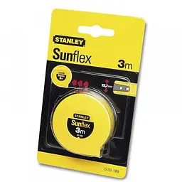 Рулетка Stanley Sunflex без фіксатора 3 м (0-32-189) - мініатюра 2